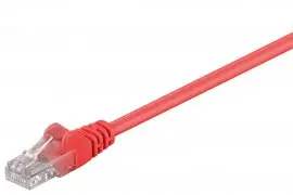 Kabel LAN Patchcord CAT 5E U/UTP red 5m