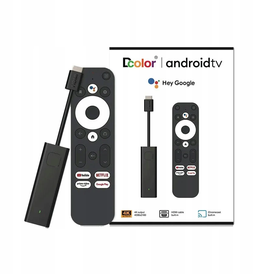 Android SMART TV Homatics Dongle Q 4K Android 10 WiFi