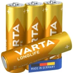 Baterie VARTA Longlife Standard LR06 AA 1,5V blister 4 szt.
