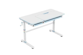 Biurka dla dziecka ręczne Spacetronik XD SPE-X104WA 120x60 cm biały+niebieski
