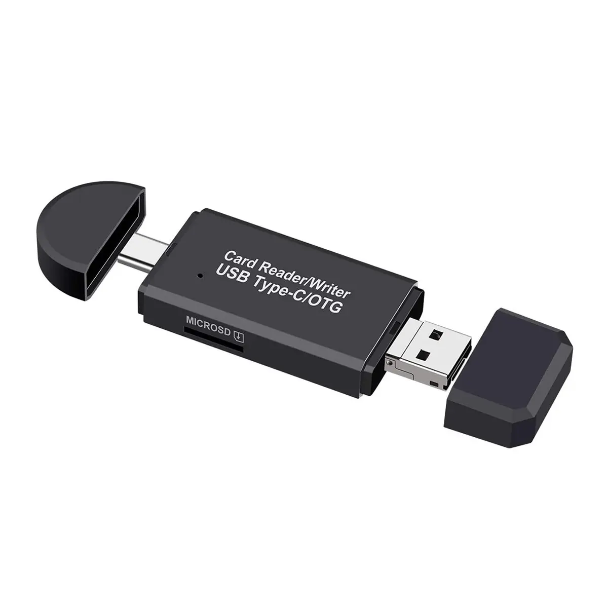 Czytnik kart pamięci SD microSD USB 3.0/USB-C Goobay