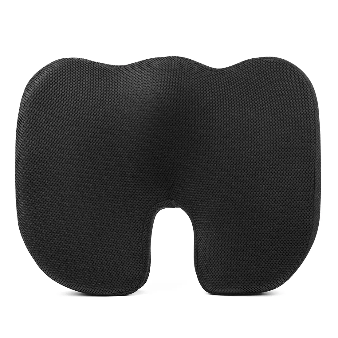 Ergonomiczna poduszka ortopedyczna do siedzenia przy komputerze na fotel  czarna