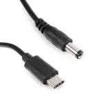 Kabel adapter zasilania z USB-C na DC 2.5/5.5 100cm Spacetronik
