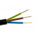 Kabel prądowy ziemny YKY 3x1,5 czarny 0,6/1kV 50m