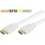 kabel HDMI Goobay Gold White - 1M