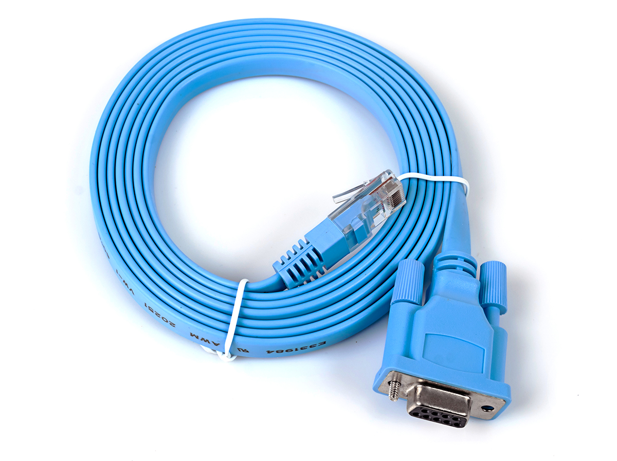 Kabel konsolowy CISCO RJ45 na RS232 :: DMTrade.pl - internetowy sklep TV-SAT