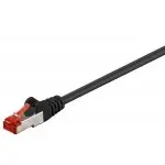 Kabel LAN Patch cord CAT 6 S/FTP LSZH CZARNY 15m