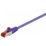 Kabel LAN Patch cord CAT 6 S/FTP LSZH fioletowy 7,5m