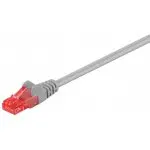Kabel LAN Patch cord CAT 6 U/UTP szary 3m