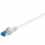Kabel LAN Patch cord CAT 6A S/FTP BIAŁY 2m