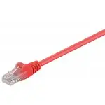 Kabel LAN Patchcord CAT 5E U/UTP red 5m