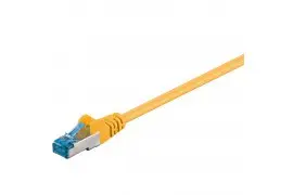 Kabel LAN Patchcord CAT 6A S/FTP żółty 3m