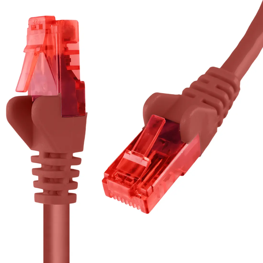 Kabel RJ45 CAT 6 U/UTP AWG24 czerwony 25m :: DMTrade.pl - internetowy sklep  TV-SAT