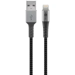 Kabel USB 2.0 - Apple Lightning Plug (8-pin) OPLOT TEKSTYLNY Goobay 2m