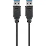 Kabel USB 3.0 SuperSpeed wtyk - wtyk USB-A Goobay 5m