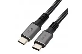 Kabel USB-C USB4 20Gbps 100W 4K@60Hz Spacetronik 1m