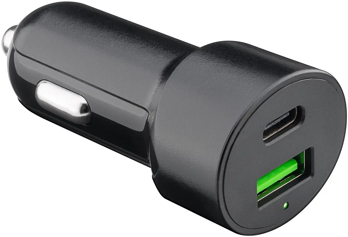Ładowarka samochodowa USB USB-C 48W 3A Quick Charge Power Delivery Goobay  :: DMTrade.pl - internetowy sklep TV-SAT