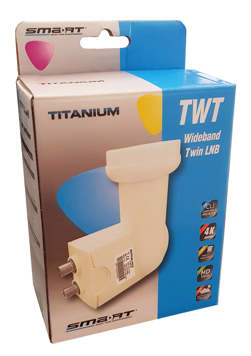 Konwerter Titanium Wideband Twin LNB