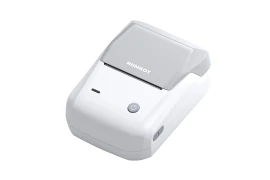 Mini drukarka termiczna do etykiet Niimbot B1 (szara) + rolka etykiet 50x30 mm 230 szt. białe