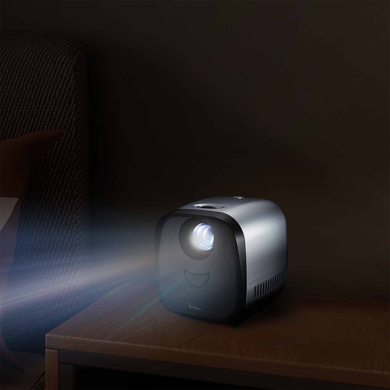 Projektor LED Spacetronik L1 2200lm 480 x 320px Silver