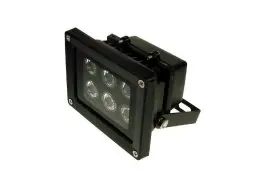 Naświetlacz LED Power Axel 6W biały zimny czarny