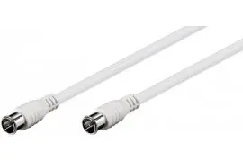 Przyłącze FF Quick SAT antena cable white 2.5m