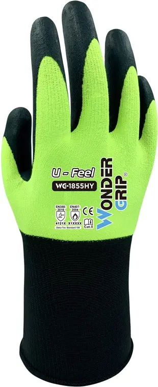Rękawice nitrylowe dla mechanika Wonder Grip U-Feel WG-1855HY M/8 ::  DMTrade.pl - internetowy sklep TV-SAT