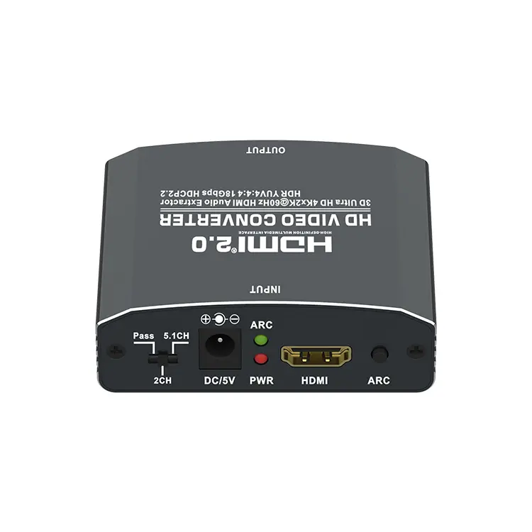 Extractor HDMI na HDMI + Audio SPDIF lub R/L Spacetronik SPH-AE01 HDCEXTR