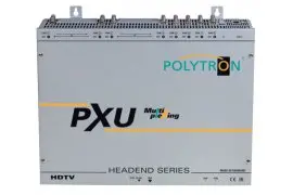 Stacja czołowa multiplexer POLYTRON PXU 848C 8x DVB-S2/T2/C na 8x DVB-C 4xCI