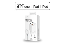 Szybka ładowarka USB-C USB-A MFI 20W kabel USB-C + Lightning Szybkie Ładowanie iPhone, iPad, iPoD