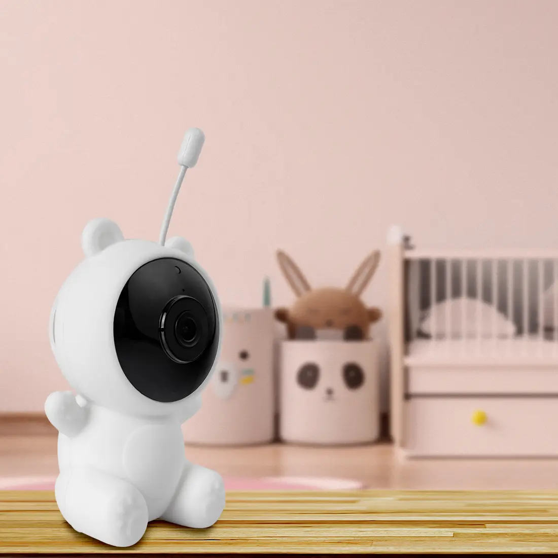 Wewnętrzna baby kamera niania Wi-Fi 1080p Qnect QN-IPC05 Tuya SmartLife