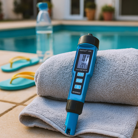 Miernik Odczynu pH temp i EC cieczy PeakTech 5306 - zdjęcie 2