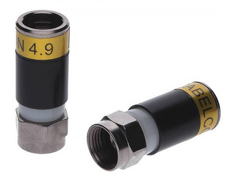 wtyk F kompresyjny Cabelcon RG6 F-56-CX3 4.9 HP