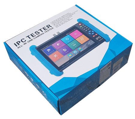 Specjalistyczny miernik LAN, Tester IP+CCTV Spacetronik SP-IPL07AiO4K H.265