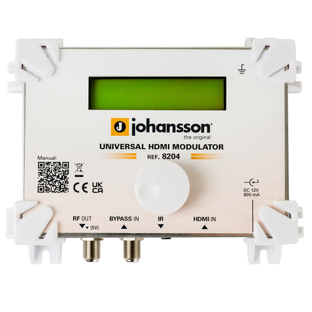 Modulator cyfrowy Johansson HDMI na DVB-T/C 8204 + transmiter sygnału IR - zdjęcie 2