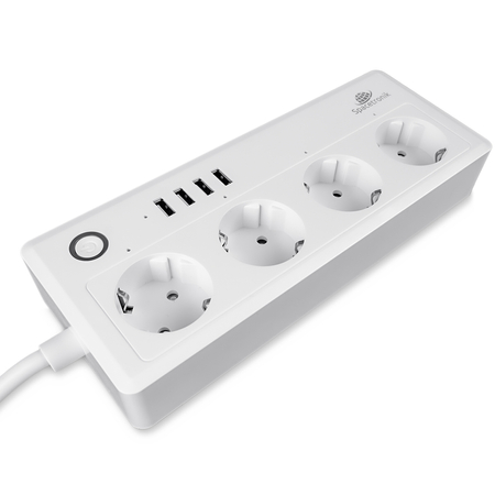 Listwa zasilająca prądowa z USB sterowana Wi-Fi Spacetronik Smart Life SL-PS26