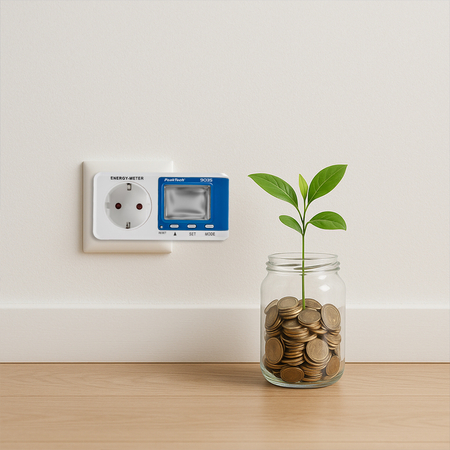 Cyfrowy Licznik Zużycia Energii PeakTech 9035 - zdjęcie 2