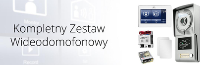 Zestaw wideodomofonowy jednorodzinny z monitorem dotykowym 7" Spacetronik DiO