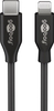 Kabel USB-C - Apple Lightning Plug 8-pin Goobay Czarny 0,5m