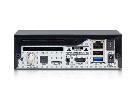 AB PULSe 4K MINI SE (1x tuner DVB-S2X) Linux Enigma2 OpenATV - zdjęcie 2