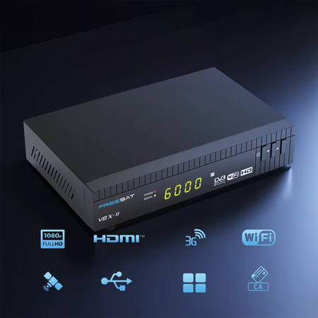 Tuner GTMedia Freesat V8 XII DVB-S2X FUNCAM - zdjęcie 2