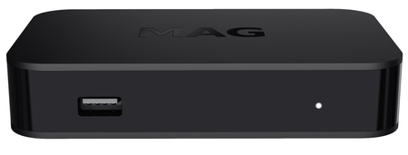 Tuner MAG420W1 WiFi Linux OS 4K IPTV