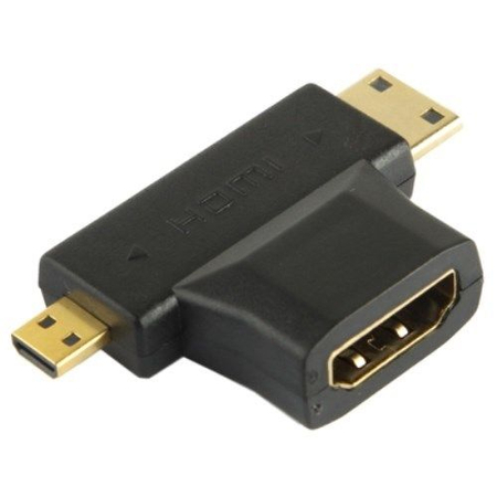 Adapter Gniazdo HDMI - Wtyk mini HDMI / micro HDMI SPH-MMH31 Bi-Directional