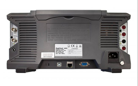 Oscyloskop cyfrowy 4-kanałowy All-in-One USB 60MHz PeakTech 1370