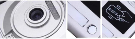 Zestaw wideodomofonowy jednorodzinny z monitorem dotykowym 7" Spacetronik DiO