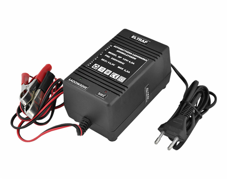 Ładowarka do akumulatorów żelowych 12V/4,5A, 7-60Ah