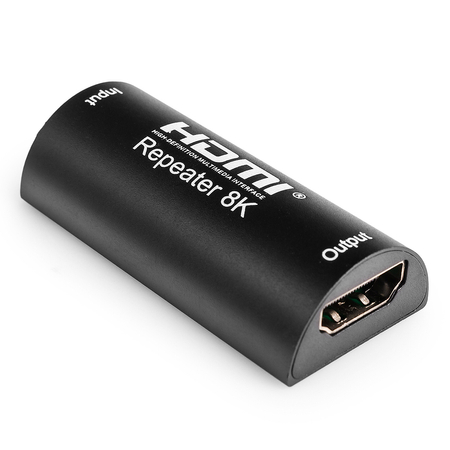 Wzmacniacz Repeater HDMI 8K 60Hz HDCP 2.2 HDMI-CEC Spacetronik HDRE03 - zdjęcie 2