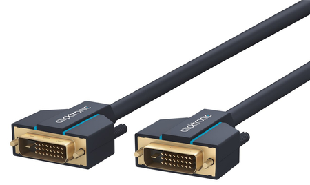 CLICKTRONIC Kabel DVI-D - DVI-D (24+1) 5m - zdjęcie 2