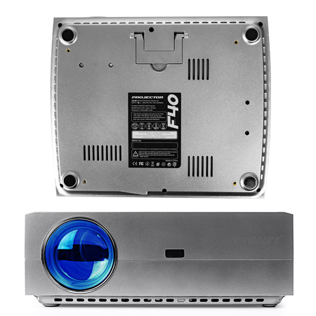 Gamingowy Projektor LED do Gier i Filmów Vivibright F40 4800 lms 1920x1080 px Srebrny