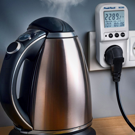Cyfrowy Licznik Zużycia Energii PeakTech 9036 - zdjęcie 2